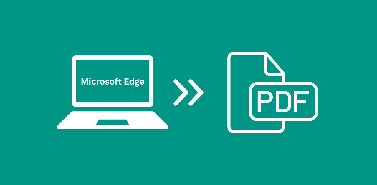 ¿Cómo convertir Microsoft Edge a PDF?