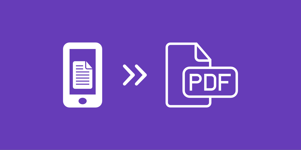 Cómo guardar un archivo como PDF en iPhone