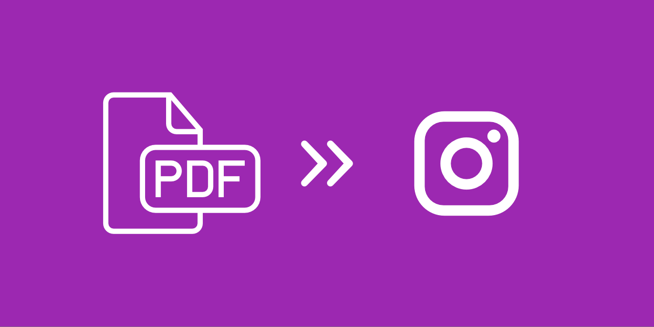 ¿Cómo enviar un PDF por Instagram?