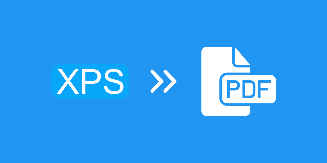 ¿Cómo convertir XPS a PDF?